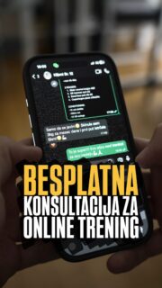 📩Pošalji mi poruku “TRENING” da zakažemo besplatnu konsultaciju. Ako nemaš mnogo vremena tokom dana, ne brini. Sa 10 godina iskustva, moj sistem je potpuno prilagodljiv.💪🏼