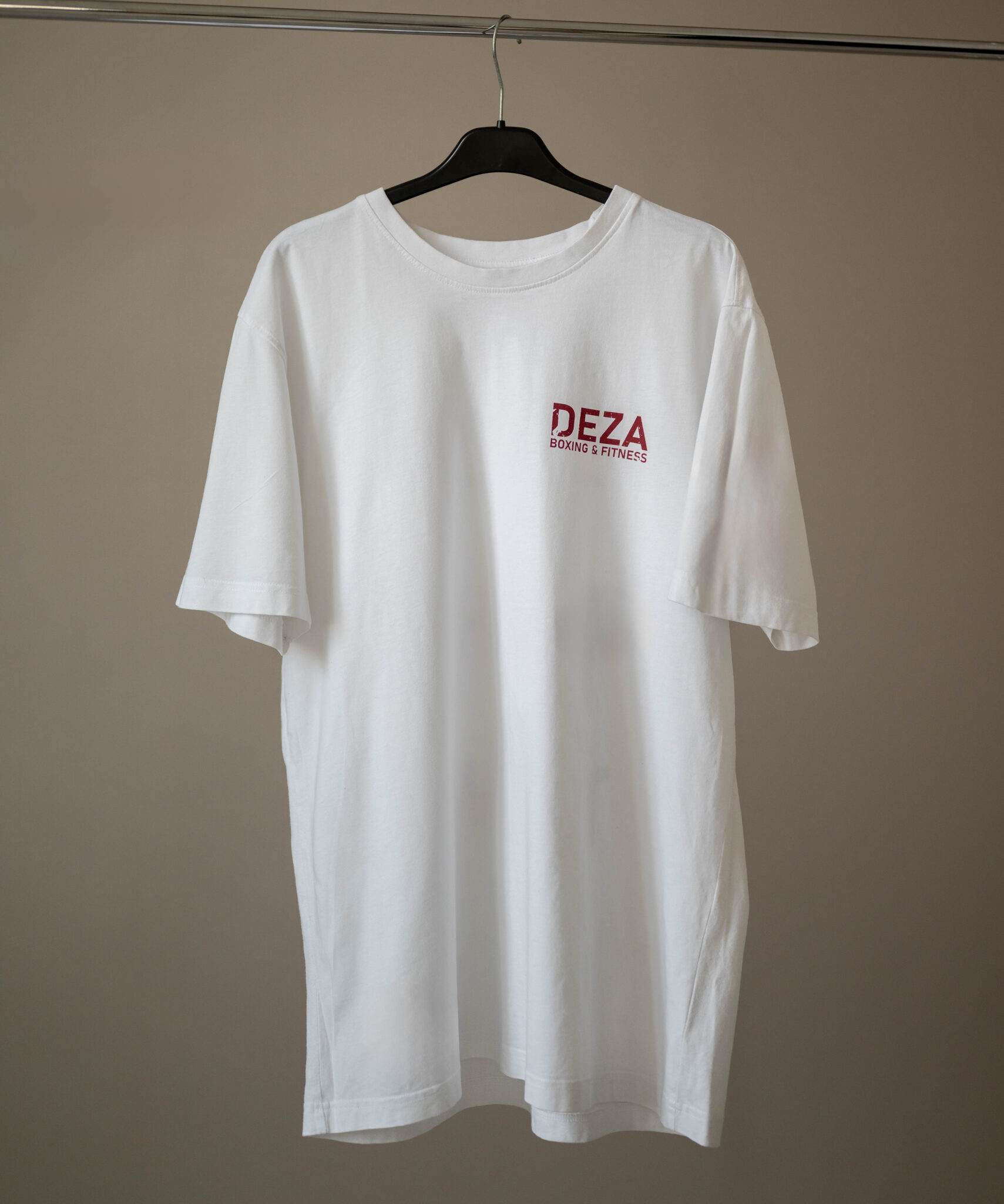Deza Fight Team T-Shirt | White & Red - Image 2